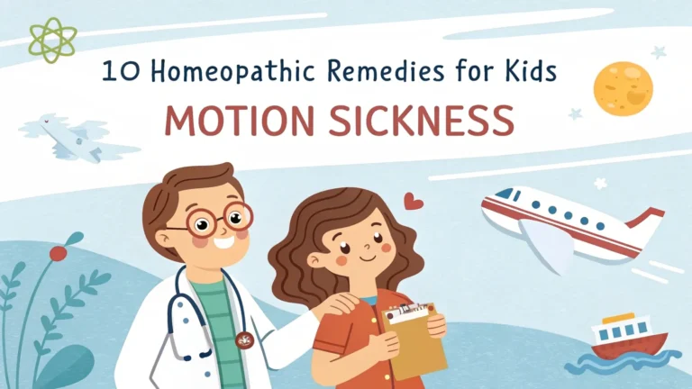 10 homeopathic remedies for kids motion sickness