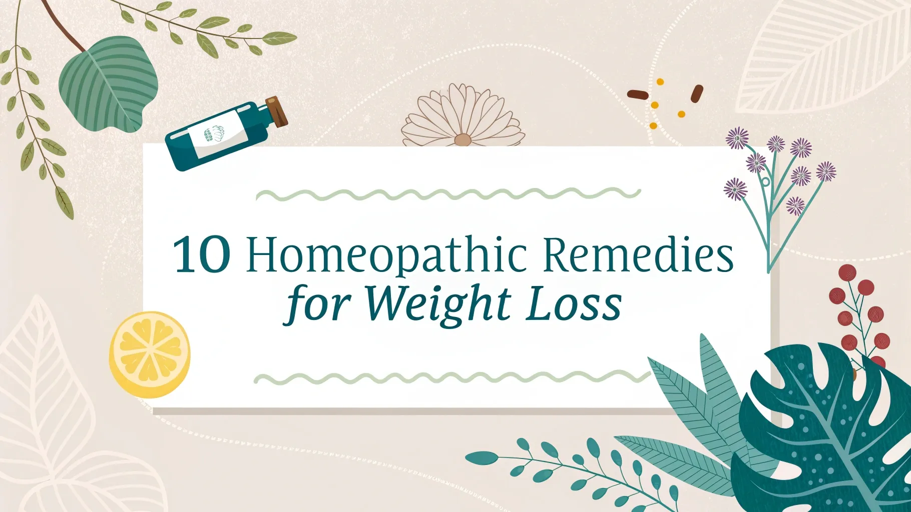 10 Homeopathic Remedies for Weight Loss 8 10 homeopathic remedies for weight loss