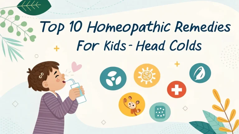 top 10 homeopathic remedies for kids head colds