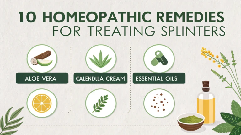10 homeopathic helpers for splinters
