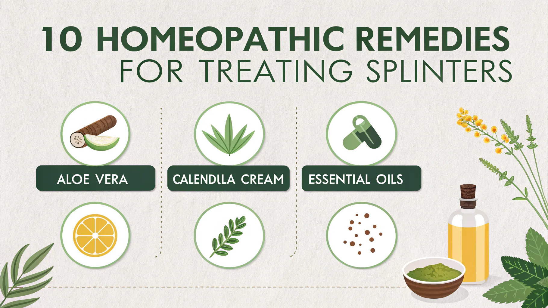 10 Homeopathic Helpers for Splinters 7 10 homeopathic helpers for splinters