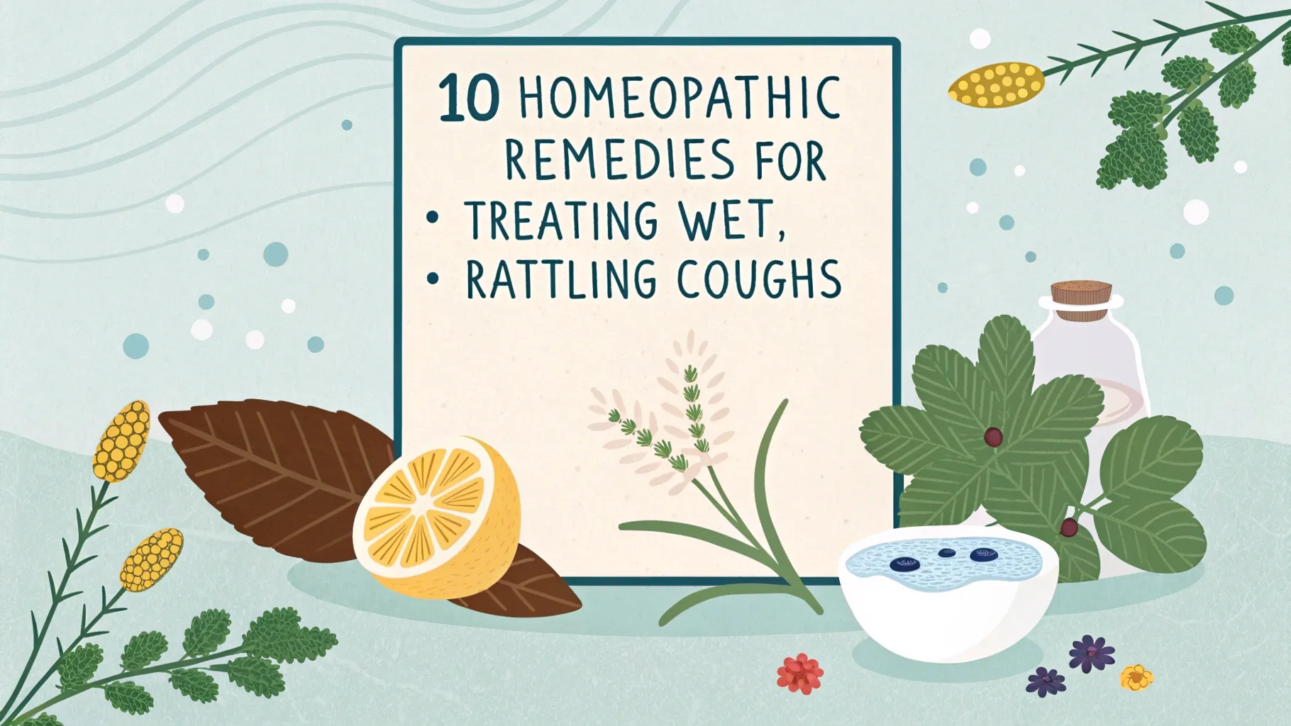 10 Homeopathic Remedies for Wet, Rattling Coughs 5 10 homeopathic remedies for wet rattling coughs