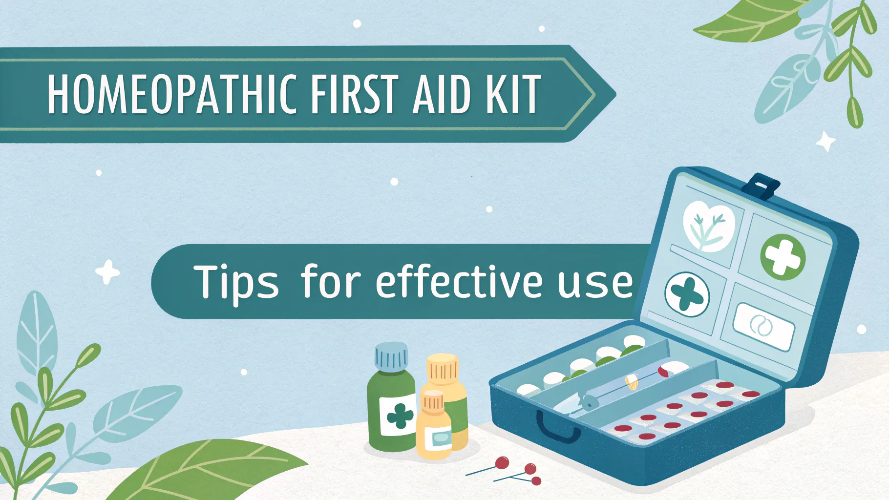 10 Tips for Using a Homeopathic First Aid Kit Effectively 4 10 tips for using a homeopathic first aid kit effe